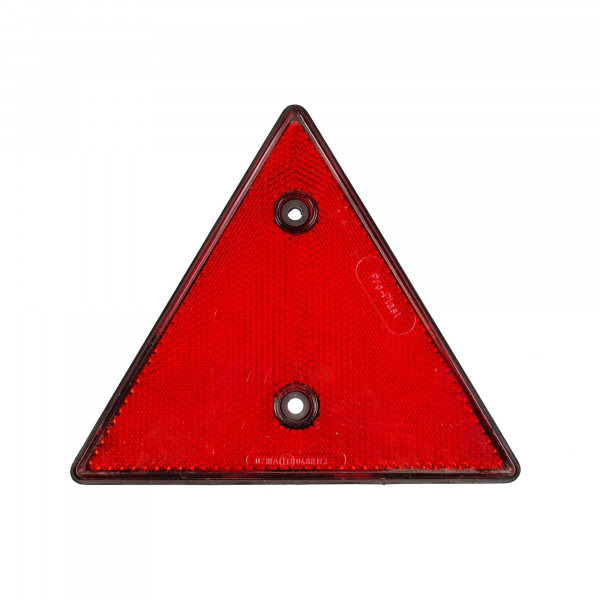 Anhänger Dreieck-Reflektor, rot
