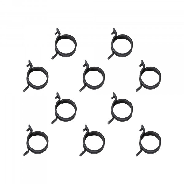 Federbandschellen, FBS Ø24-28 mm, selbstspannend, Bandbreite 12 mm, Federstahl, 10 Stk