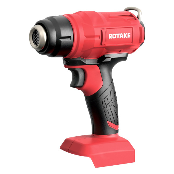 Rotake 8514 Akku-Heißluftpistole 20 V, 550 °C, 200 L/min, kompakt, Grundgerät