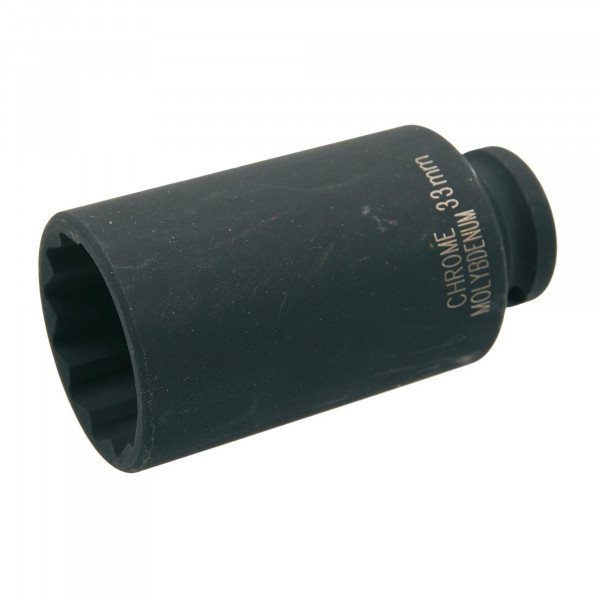 Kraft-Steckschlüssel-Einsatz, 12-kant, SW33 mm, 1/2&quot;