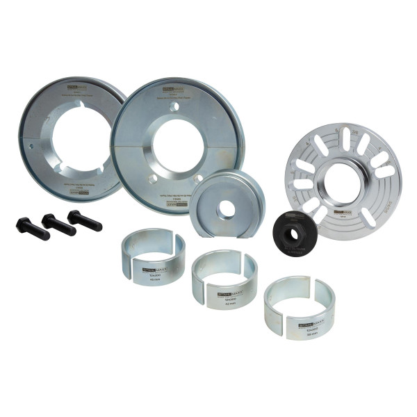 Erweiterungssatz PSA, Fiat, Toyota, 92 mm Halbschalen für Kompakt-Radlagerwerkzeug, Hydraulikversion