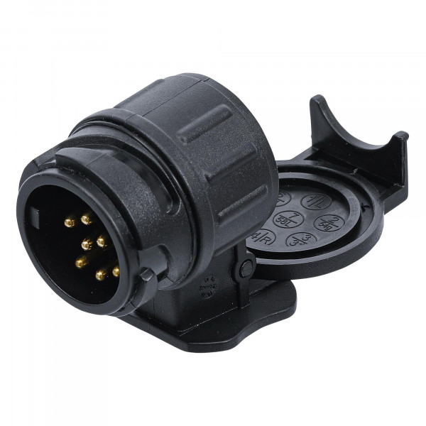 Mini Adapter für Anhänger von 13-polig auf 7-polig