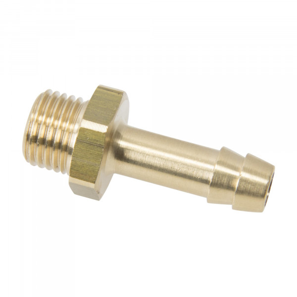 RIEGLER 111747-N239 Einschraubschlauchtülle G 3/8 - Edelstahl 1.4571 Für Schlauch LW 8mm