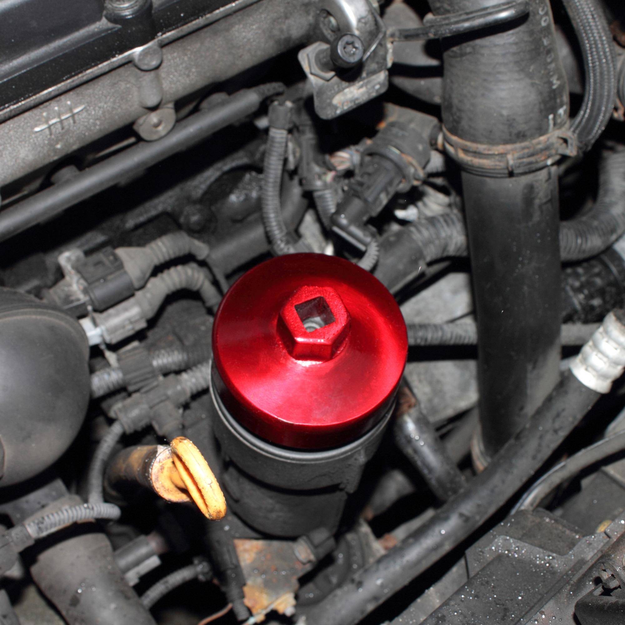 Ölfilterkappe 74 mm x 14kant Ölfilterschlüssel für Mercedes VW Ölfilter Werkzeug 