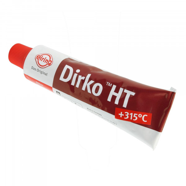 Dichtstoff Dirko HT 705.708 / Dichtmasse / Silikon / Dichtstoff, dauerelastisch, rot
