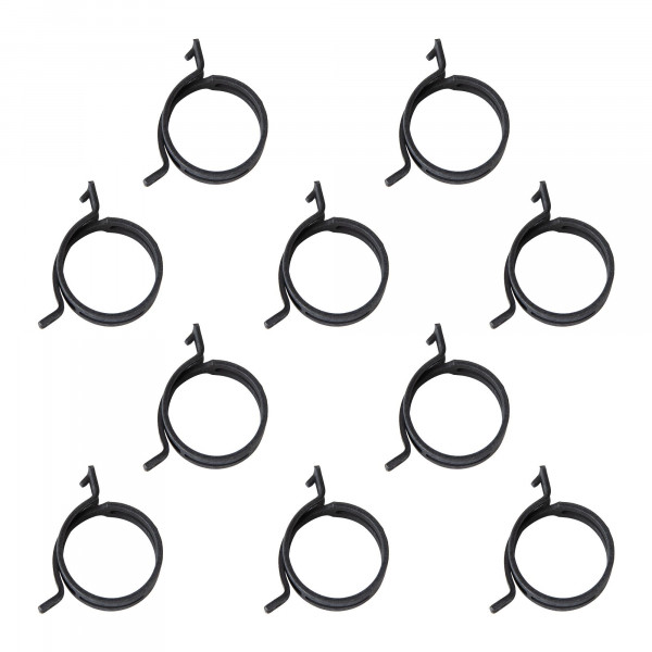 Federbandschellen, FBS Ø36-43 mm, selbstspannend, Bandbreite 12 mm, Federstahl, 10 Stk