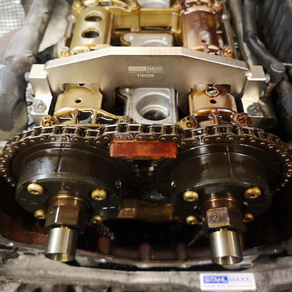 Steuerzeiten Steuerkette Spezialwerkzeug für Mercedes Benz