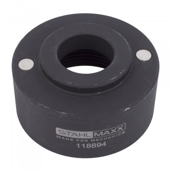 Adapterplatte für Hydraulikzylinder 102754, zur Aufnahme von Druckhülsen, M42 x 2