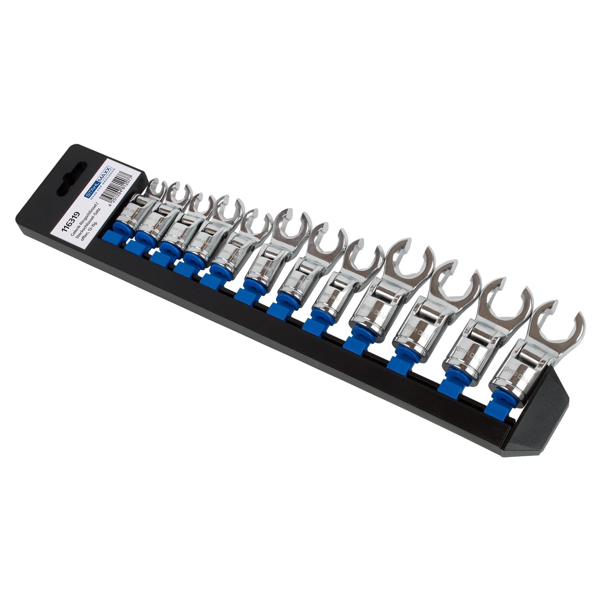 Gelenk-Leitungsschlüssel 6-kant Offen SW 12 | 90509120 | PICHLER Tools - Onlineshop