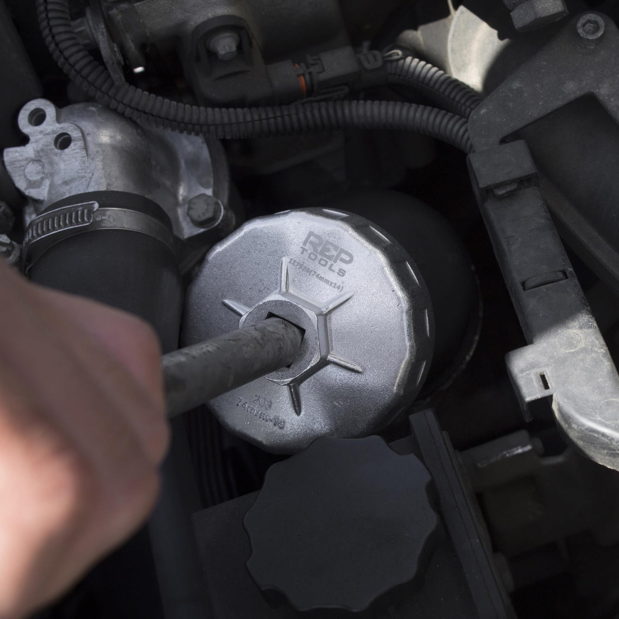 Ölfilterkappe 74 mm x 14kant Ölfilterschlüssel für Mercedes VW Ölfilter  Werkze, 15,99 €