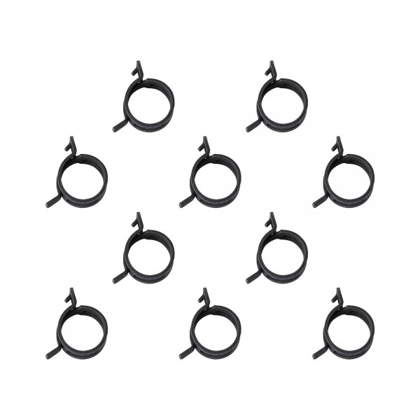 Federbandschellen, FBS Ø25-29 mm, selbstspannend, Bandbreite 12 mm, Federstahl, 10 Stk