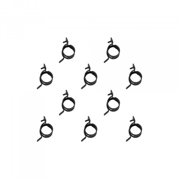 Federbandschellen, FBS Ø16-19 mm, selbstspannend, Bandbreite 12 mm, Federstahl, 10 Stk