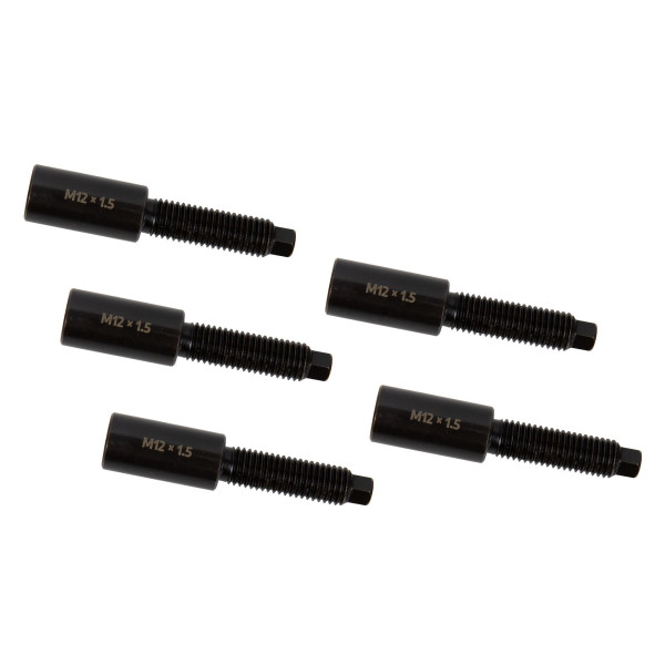 Gewindeadaptersatz Nr. 7, 5-tlg., AG M14x2 auf IG M12x1.5, Radnaben-, Radschrauben-Adapter, L=90 mm