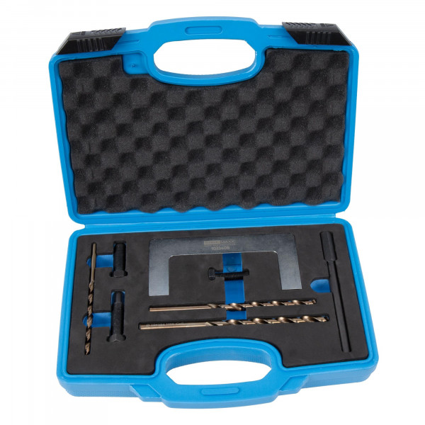 Ausbohrwerkzeug Satz für Vierlenkerachse, Mehrlenkerachse, zur Demontage der VAG Klemmschraube
