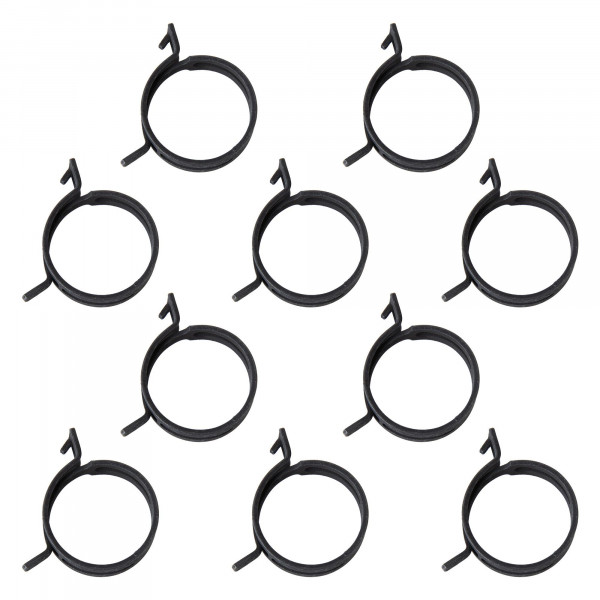 Federbandschellen, FBS Ø41-49 mm, selbstspannend, Bandbreite 12 mm, Federstahl, 10 Stk