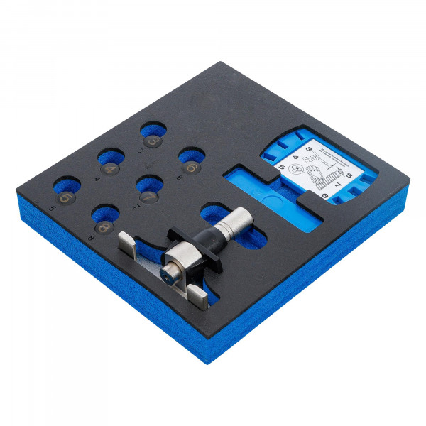 Zahnriemenspannungsprüfer universal, mit Soll-/ Ist-Anzeige, inkl. Kalibrierköpfe