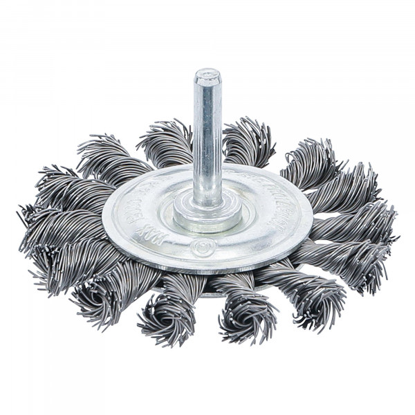 Scheibenbürste 75 mm, gezopft