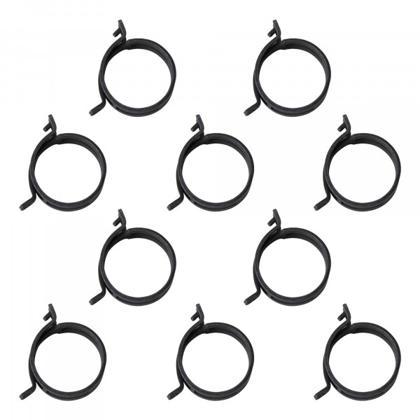 Federbandschellen, FBS Ø40-46 mm, selbstspannend, Bandbreite 12 mm, Federstahl, 10 Stk