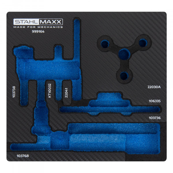 Schaumstoffeinlage 1/6 für PSA 3,0 Diesel