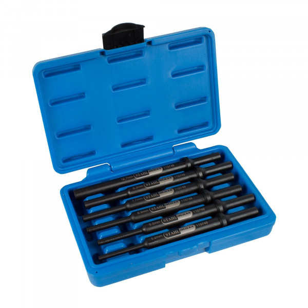 Drucklufthammer-Durchtreibersatz, 6-tlg