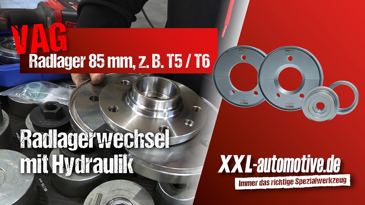 Wir wechseln das hintere Radlager am VW T6 4motion