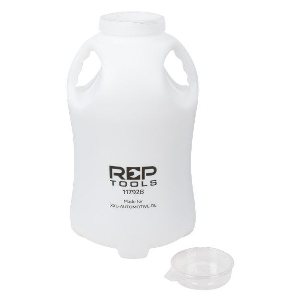 Ersatzbehälter, 10L inkl. 2 Verschlussdeckel für Ölabsaug- und Befüllgerät Art.-Nr. 117928