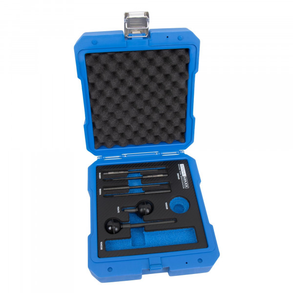 Spezialwerkzeug zum Einstellen der Nebenketten von Einlass- zu Auslassnockenwelle bei Porsche M96