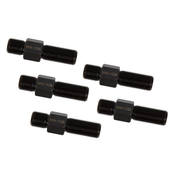 Adapterbolzensatz Nr. 5, 5-tlg. AG M14x1.25 auf AG M14x1.25, Radnaben-, Radschrauben-Adapter L=60 mm