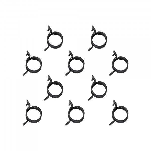 Federbandschellen, FBS Ø22-26 mm, selbstspannend, Bandbreite 12 mm, Federstahl, 10 Stk