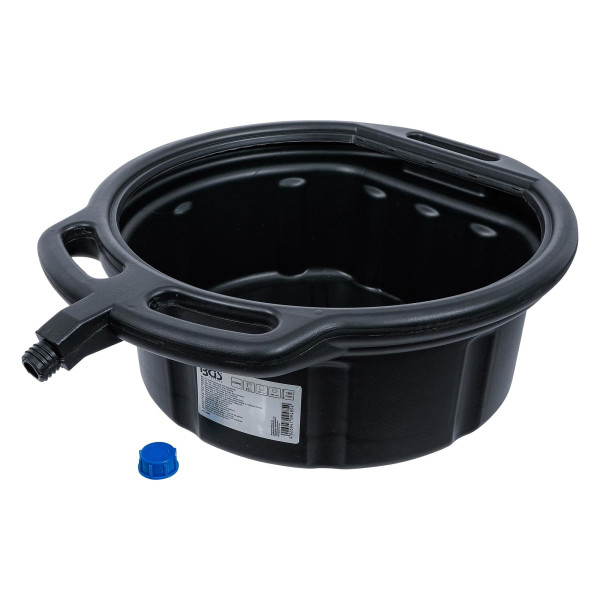 Öl-Auffangwanne mit Ausgießer, 15 l