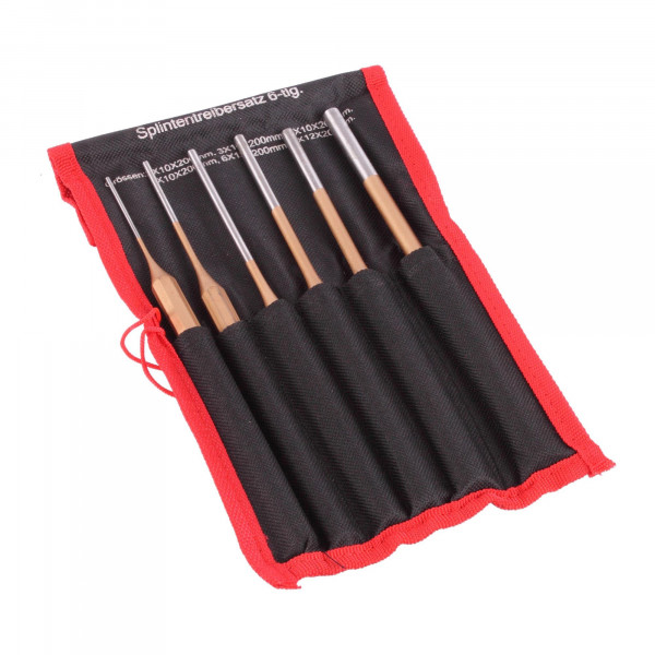 Splintentreibersatz 6-tlg. CV extra lang