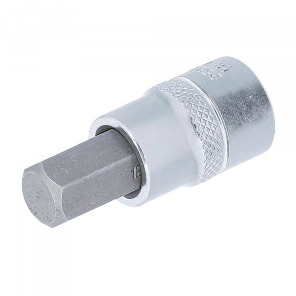Bit-Einsatz, 10 (3/8), Innen-6-kant, 12 mm