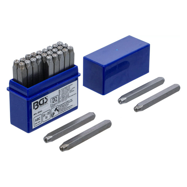 Einschlagbuchstaben, 3 mm