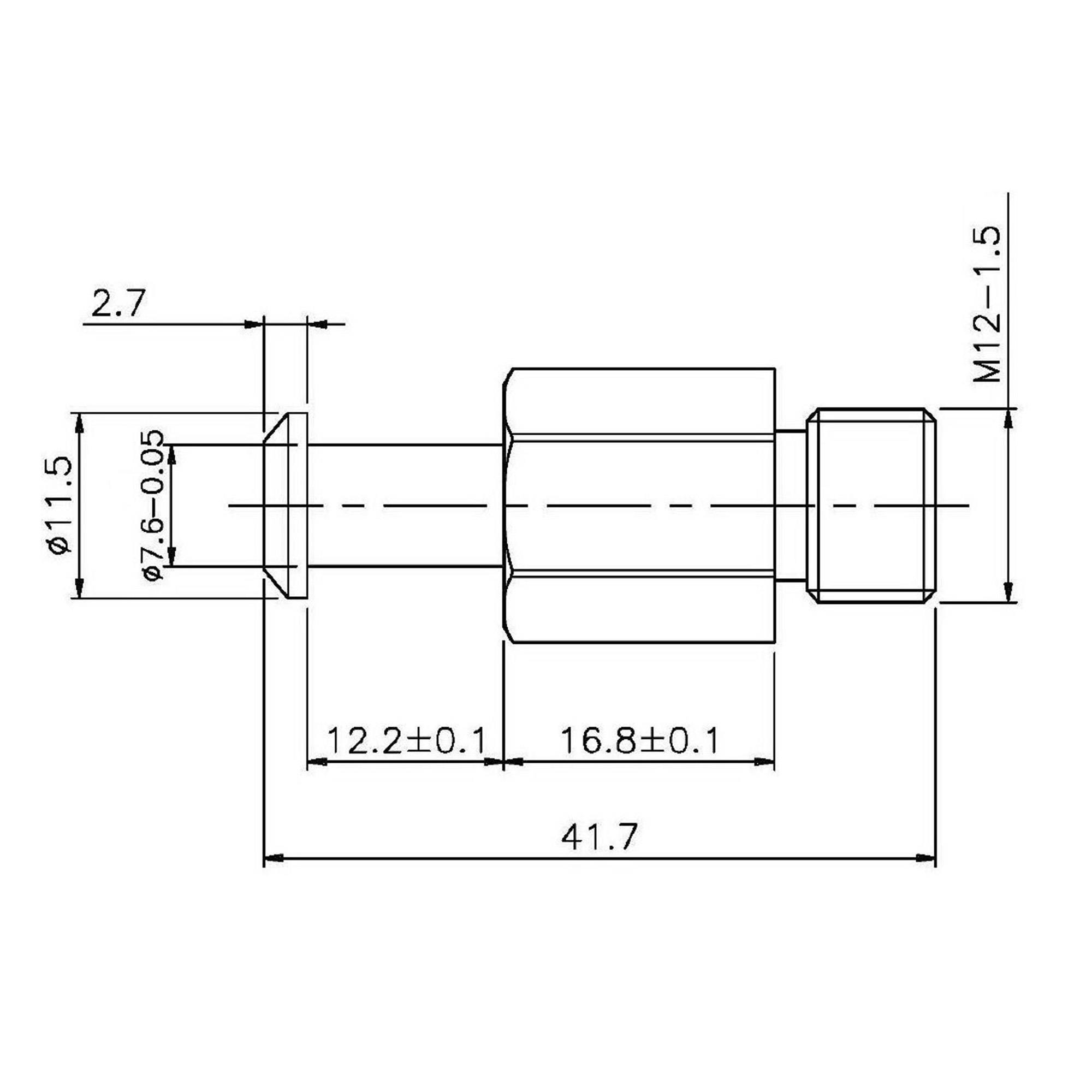 Bolzen für Gegenhalter, zu verwenden wie VAG 3415 /1 VW Spezialwerkzeug ...