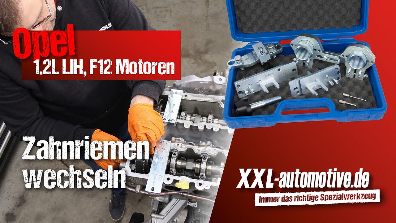 Steuerzeiten einstellen beim Opel F12 Motor – so gelingt der Zahnriemenwechsel