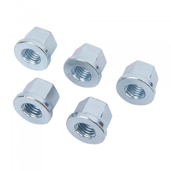 Bundmutternsatz, 5-tlg., M14 x 2, für Radnaben-Adapterbolzensatz