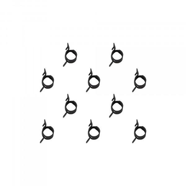 Federbandschellen, FBS Ø13-16 mm, selbstspannend, Bandbreite 12 mm, Federstahl, 10 Stk