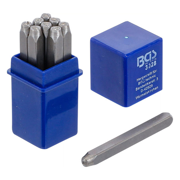 Einschlagzahlen, 2,5 mm