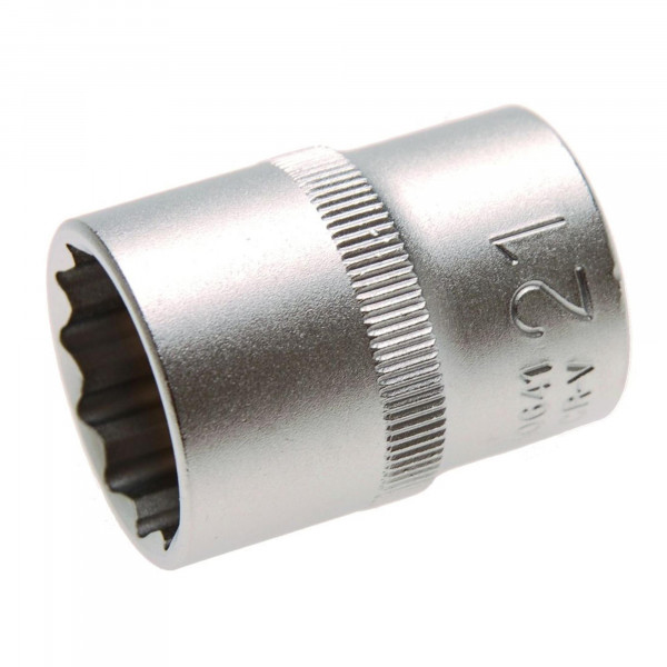 Steckschlüssel-Einsatz, 22 mm, 12-kant, 1/2-Antrieb