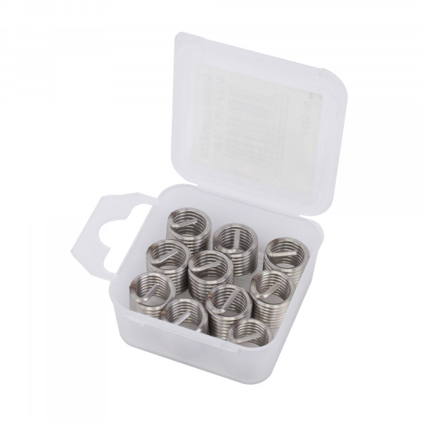 10 x Ersatz-Gewindeeinsätze, M12 x 1,75 für Art.-Nr. 37005