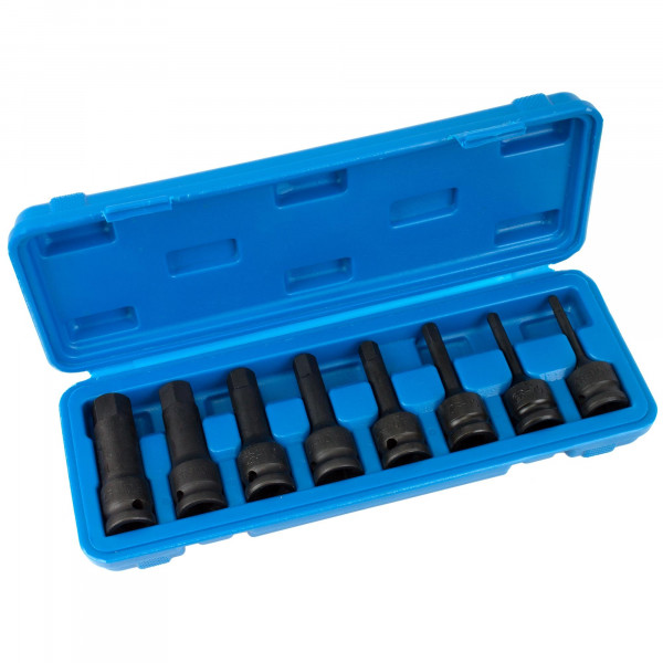 Kraft-Steckschlüssel-Einsätze, Innensechskant, 5-19 mm, 1/2&quot;-Antrieb