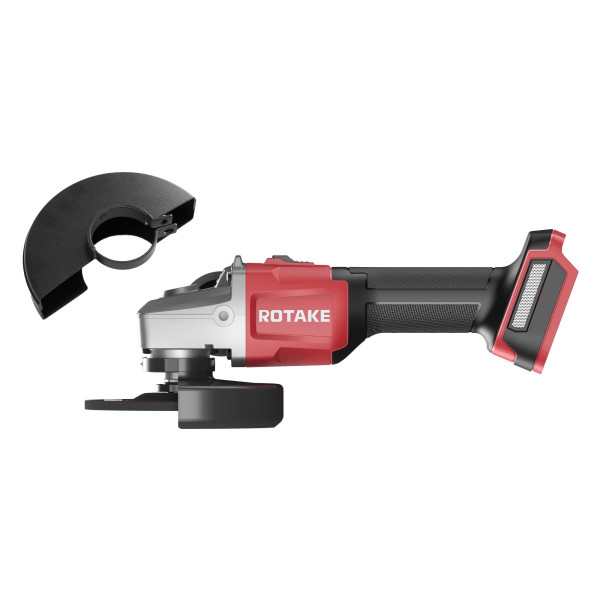 Rotake G1 Akku-Winkelschleifer 20 V, inkl. Schutz für Ø115 + Ø125 mm, 9500 U/min, Grundgerät