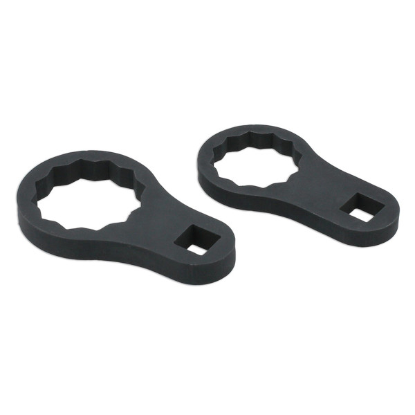 Spezialschlüsselsatz, 12-Kant, SW32 &amp; SW38, für Mercedes Traggelenk Vorder-/Hinterachse &amp; Federlager