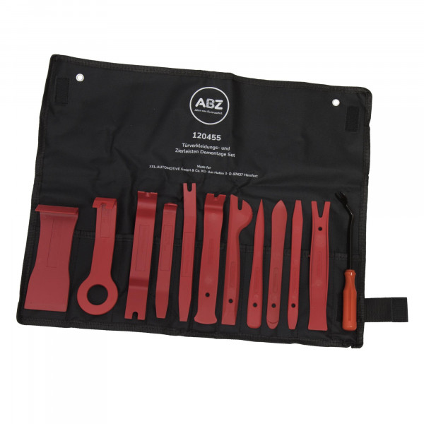 Cliplöser, Zierleistenkeil Set, Kunststoff, Innenraumverkleidung, Demontage 12-teilig