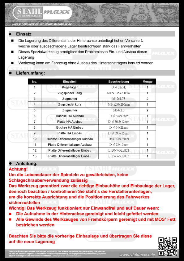 Produktinformationen