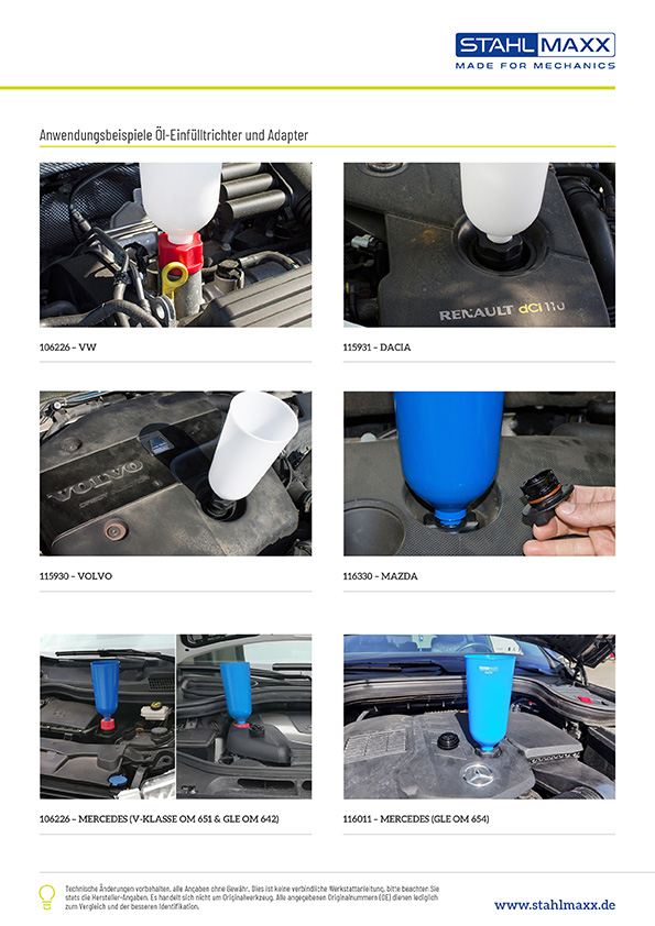 Öl-Einfüllgerät für Getriebe und Differential inkl. 1 Adapter, Getriebeöl, Befüllen, Öldienst, Spezialwerkzeug